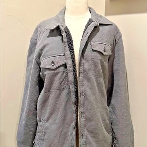 Marmot Gray Sherpa-Lined Jacket